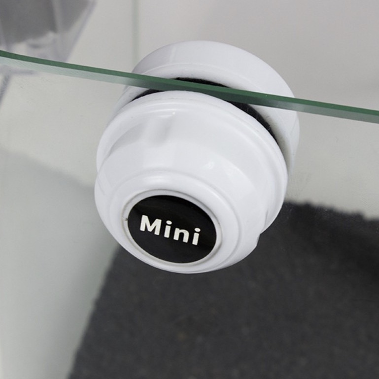 Cọ bể nam châm mini, lau kính nam châm vệ sinh bể cá hình tròn tiện lợi