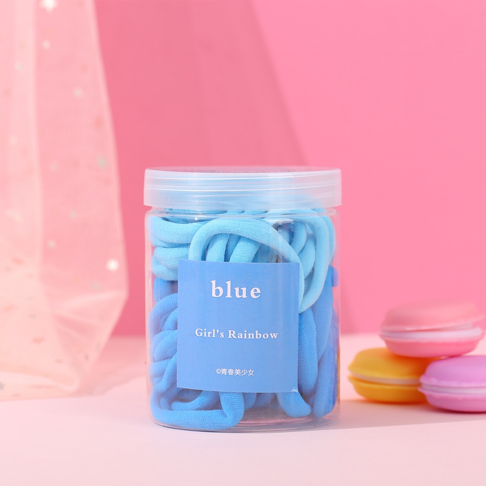 Dây Cột Tóc Co Giãn 50 Màu Sắc Đơn Giản Sáng Tạo Dành Cho Nữ