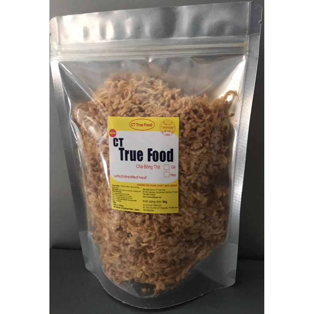 Ruốc làm bánh thơm ngon - Chà bông xù sợi / CT True Food - Túi 5 Kg