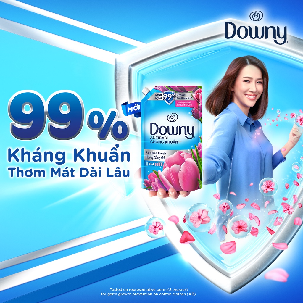 Mkb gift - nước xả vải downy hương nắng mai 800ml - ảnh sản phẩm 3