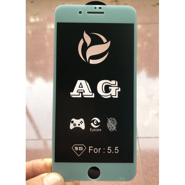 Kính Cường Lực Iphone Full Màn Chống Vân Tay Nhám AG Tốt Nhất 6/6s/6plus/7/7plus/8/8plus/X/XR/XSMaX/11/11promax/se2020