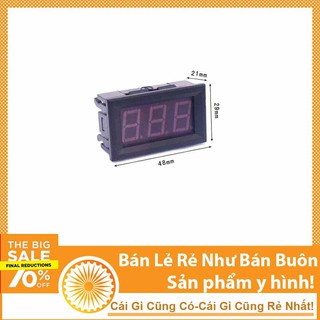 Vôn Kế 1 Chiều DC 0 - 200V 0.56 Inch
