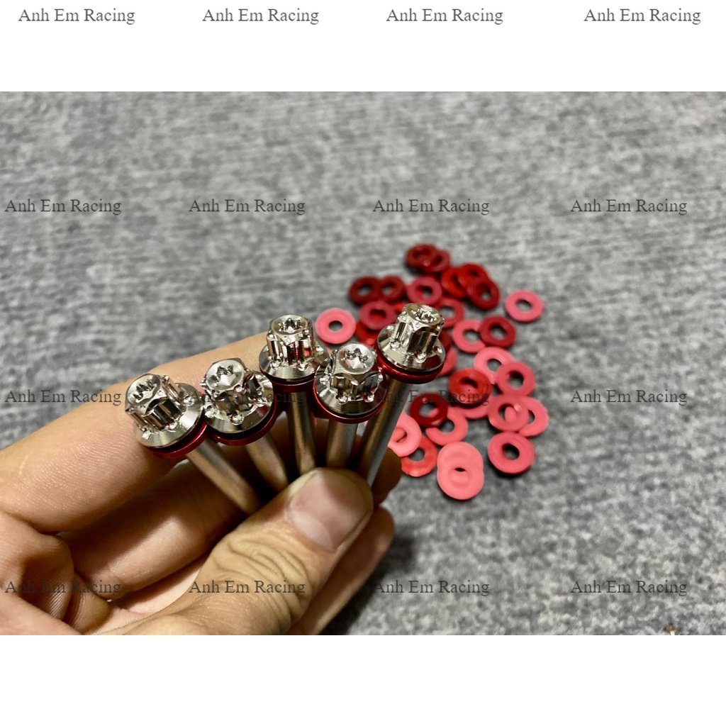 Lông đền nhôm 6ly gắn lốc máy , long đền lóc máy