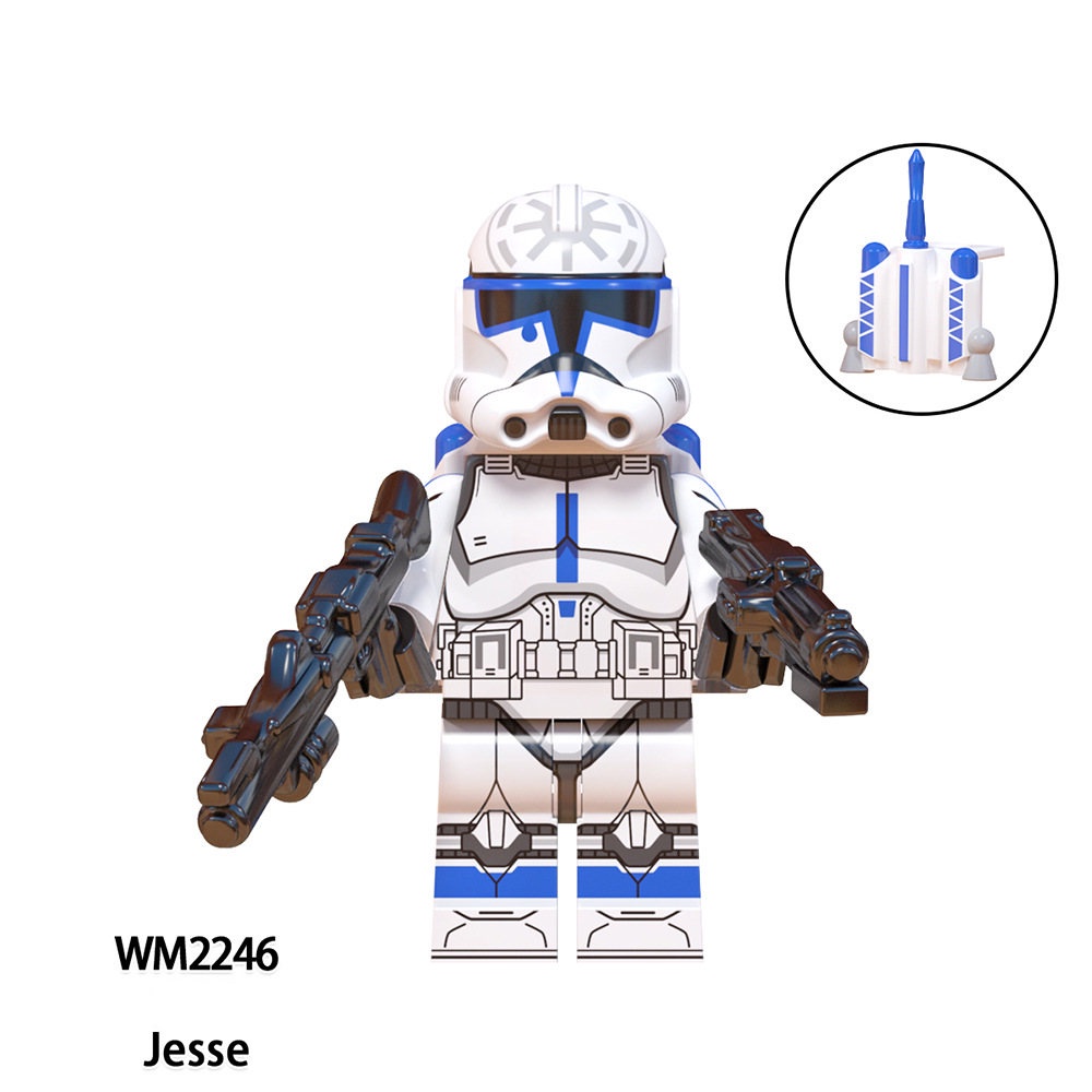 Mô Hình Lắp Ráp play Nhân Vật Jesse 501st WM6126 Trong Phim Star Wars