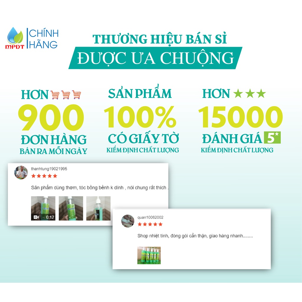 Dầu gội bưởi phục hồi tóc hư tổn, giảm gãy rụng, phục hồi và chăm sóc tóc, tóc dày dài óng ả 250ml