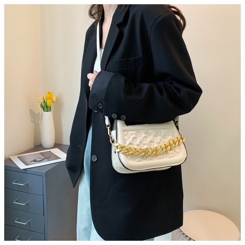 Túi Đeo Chéo Vai Hình Vuông Nhỏ Phong Cách Hàn Quốc Cổ Điển NB00325