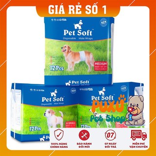 TÃ CÁI PETSOFT THÚ CƯNG  😍RẺ VÔ ĐỊCH😍 CAO CẤP SIÊU THẤM HÚT VỚI LƯỢNG NƯỚC LÊN ĐẾN 250ML