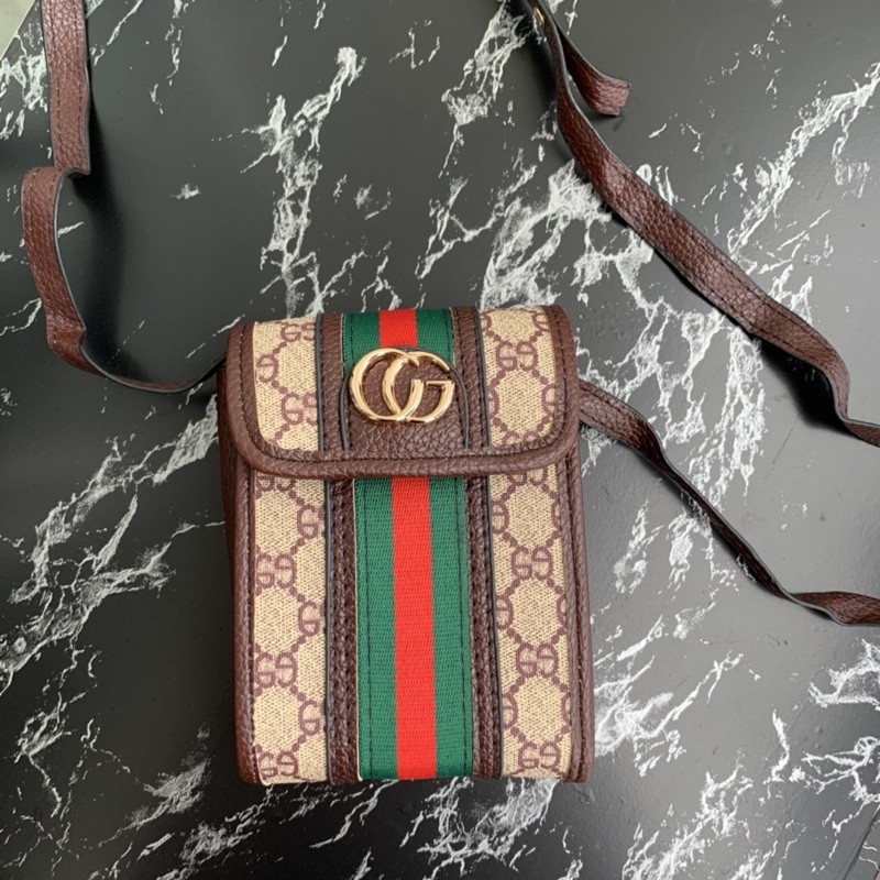 TÚI GUCCI MINI DEO CHEO ĐỰNG ĐIỆN THOẠI KT 12x17.5