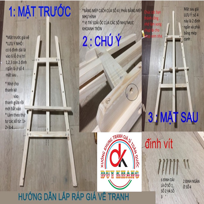 GIÁ VẼ TRANH,KỆ ĐỠ TRANH,KỆ TRƯNG BÀY  33x65, 60x130,65x150