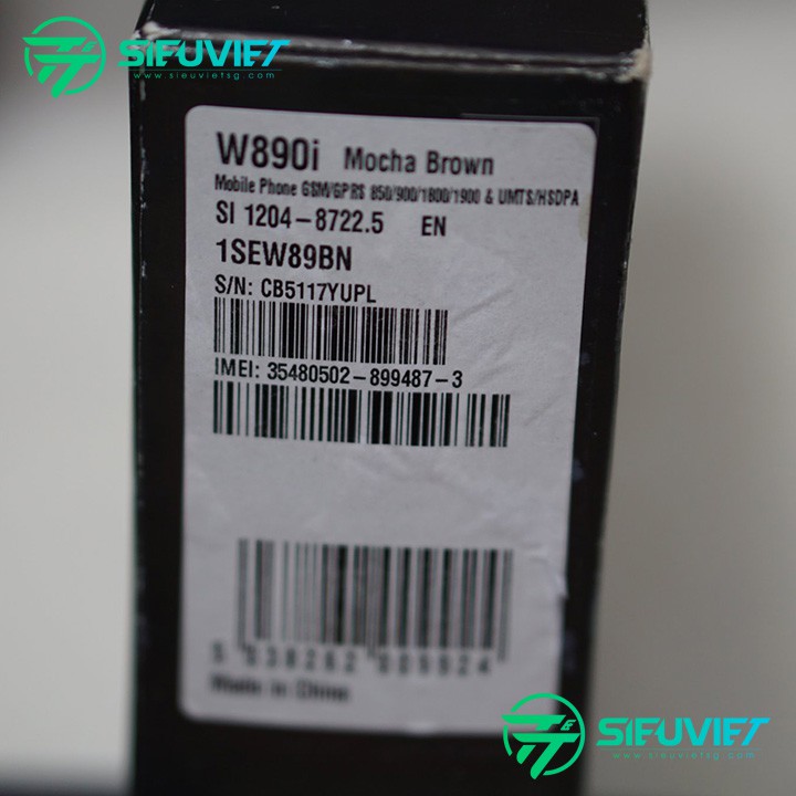 Điện Thoại Sony Ericsson W890i Fullbox