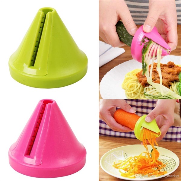 Dụng cụ phễu gọt xoắn ốc củ quả