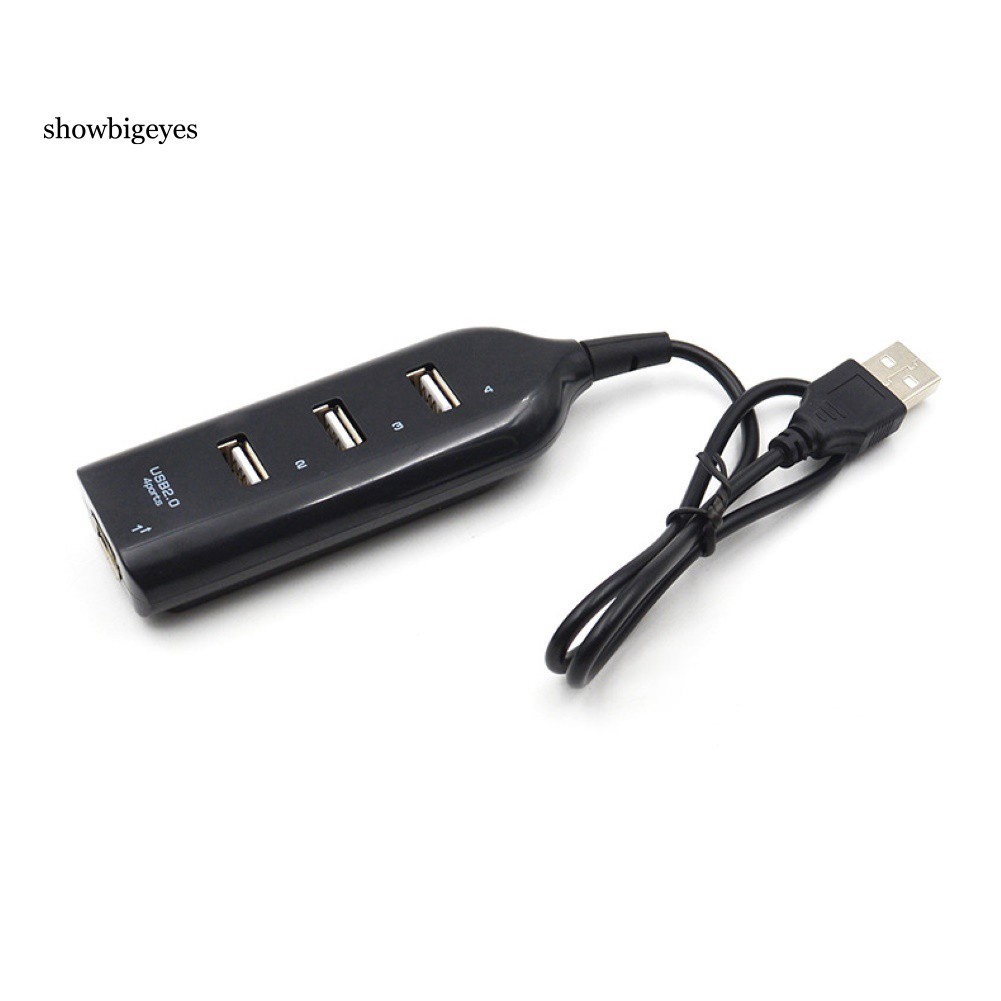 Bộ Chia 4 Cổng USB 2.0 Tốc Độ Cao Cho PC Laptop