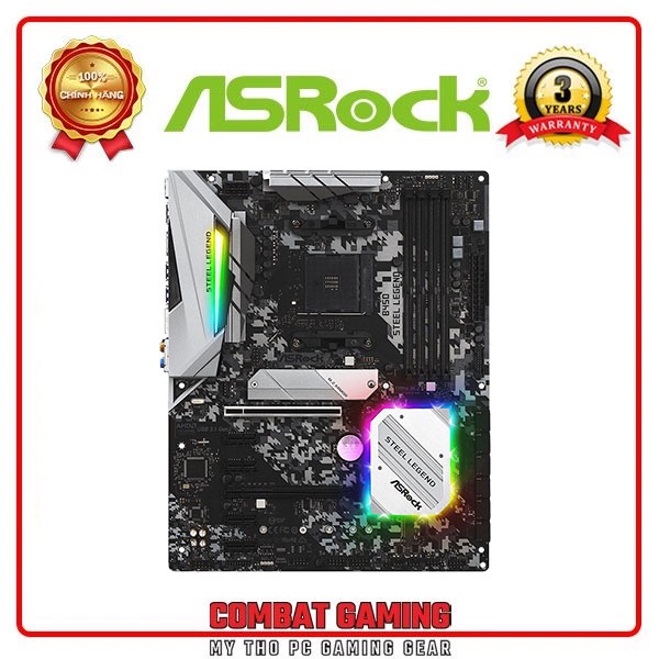 Bo Mạch Chủ ASRock B450 STEEL LEGEND