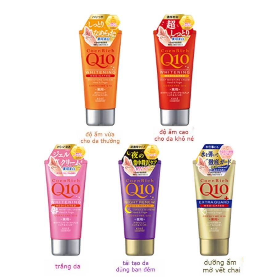 Kem dưỡng da tay Q10 mềm mịn Kose Hand Cream Nhật Bản