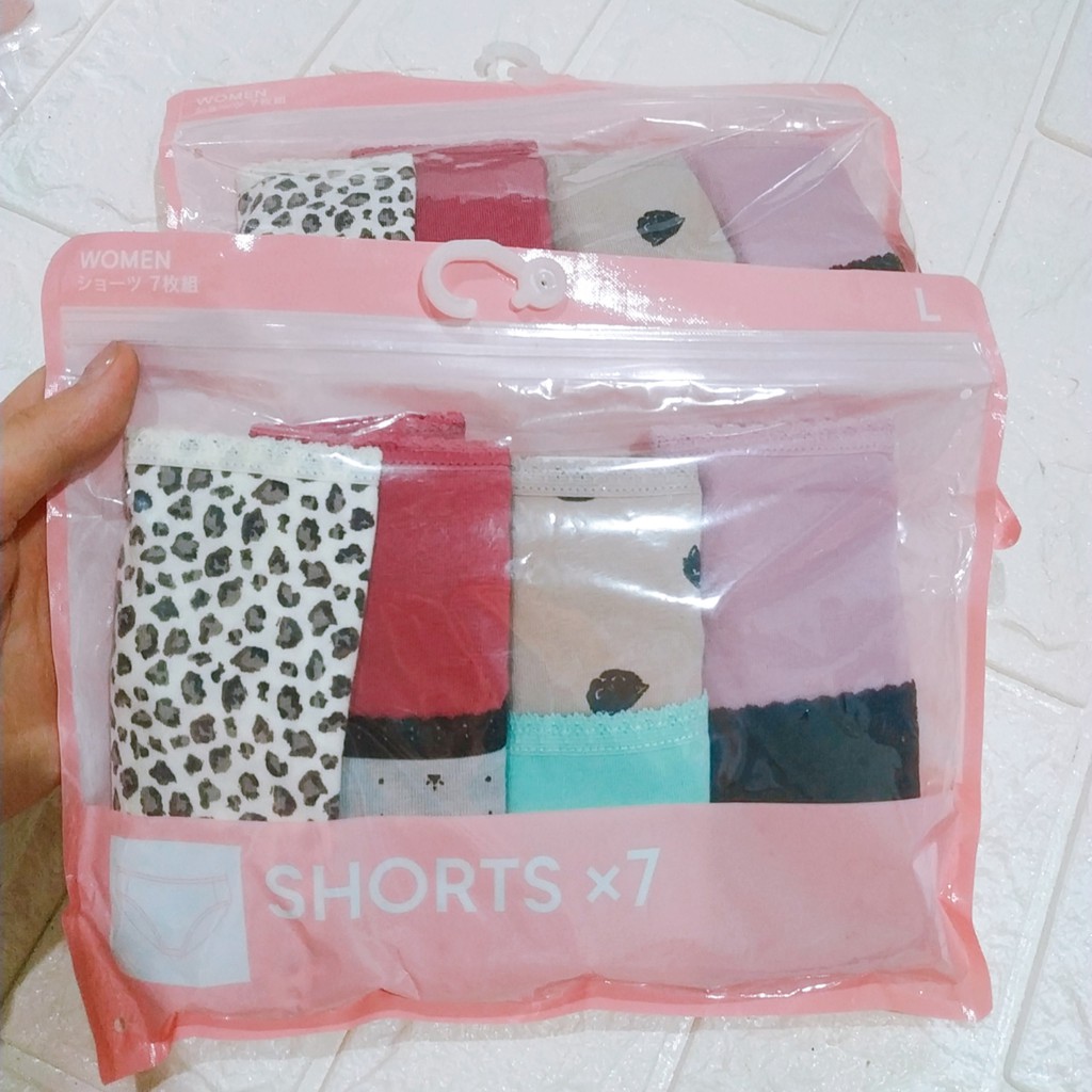 Set 7 quần GU, size L