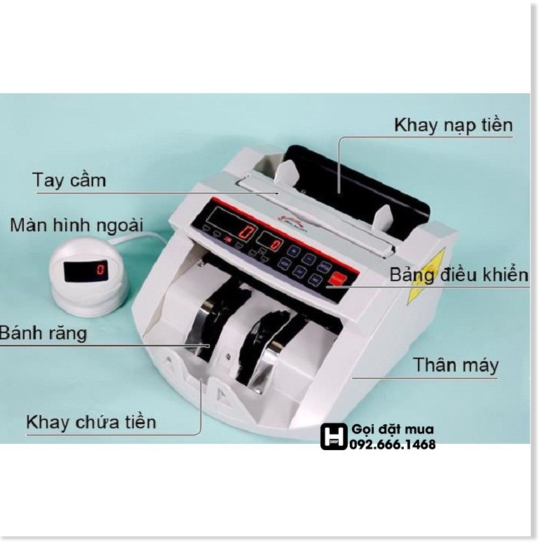 Máy Đếm Tiền Silicon Giá Tốt BillCounter MC 2200