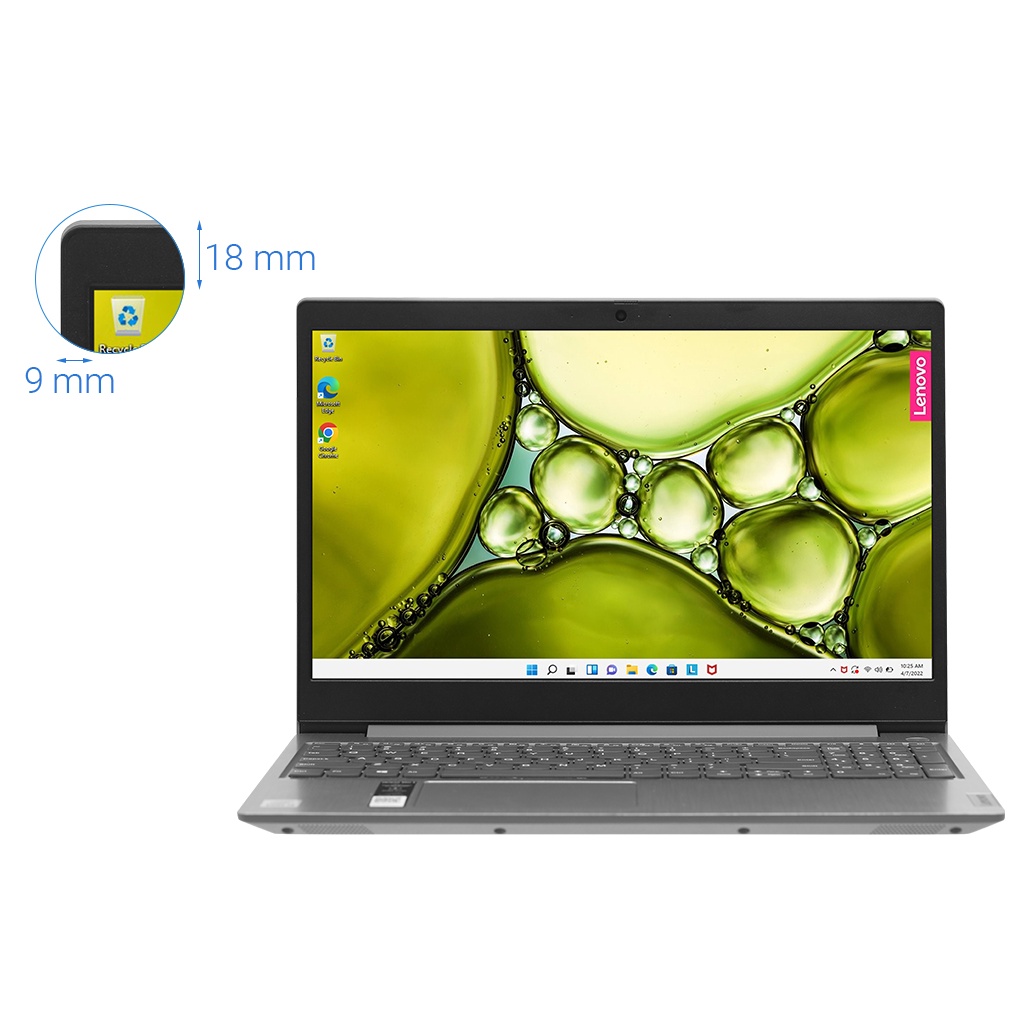 Laptop Lenovo IdeaPad 3 15IML05 i3 10110U/4GB/256GB/Win11  - Hàng chính hãng