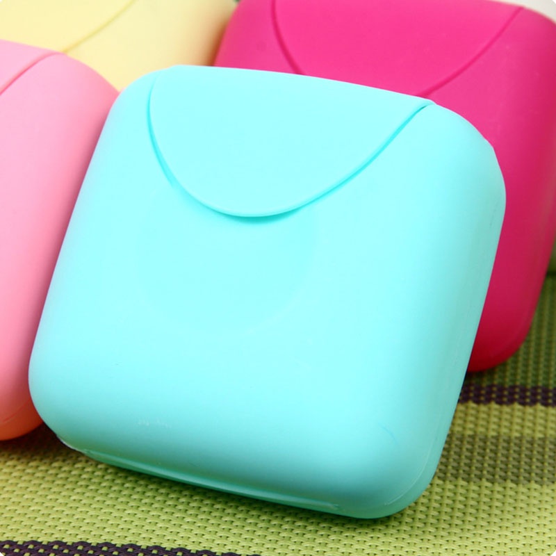 Hộp Đựng Xà Phòng Có Nắp Khóa Chống Thấm Nước Có Thể Mang Đi Du Lịch Tiện Lợi