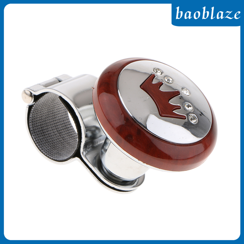 [BAOBLAZE]Universal Car Steering Wheel Knob Spinner Handle Suicide  Turning