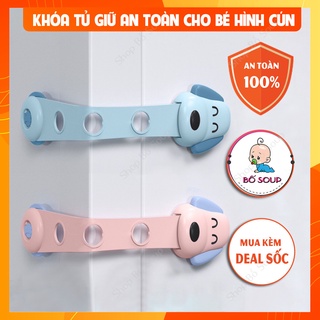 Mã SKAMONTH4 giảm 10% đơn 50K Khoá ngăn kéo, khoá tủ lạnh an toàn cho bé