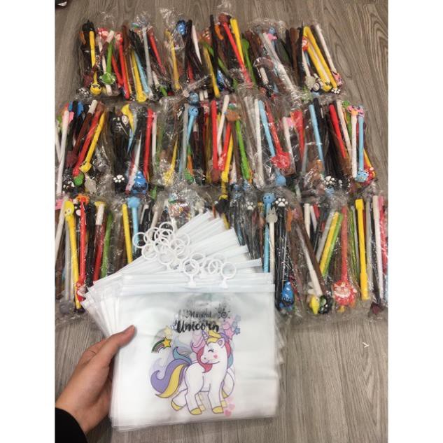 [KHUYẾN MÃI] ❤️Set 20 bút bi nước Pony dễ thương/Set 20 chiếc Bút bi nước Kute tặng kèm túi đựng bút SUSAN SHOP