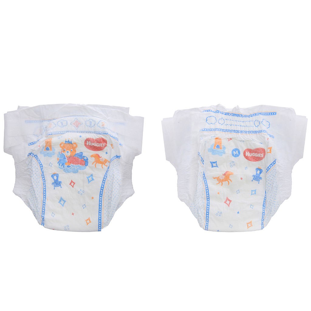 [CHÍNH HÃNG] Bỉm - Tã Dán Huggies Dry Size M48 Miếng (Cho bé 6-11kg)