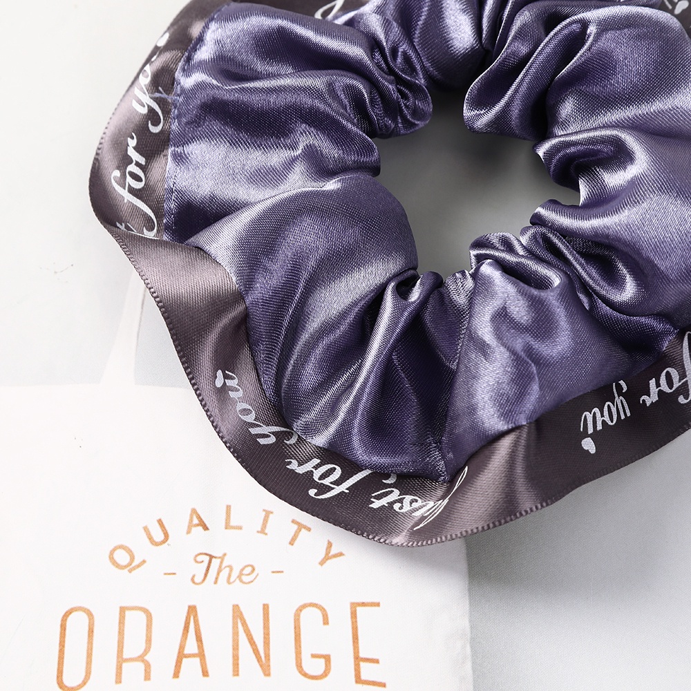 Dây cột tóc Haimeikang bằng chiffon cỡ lớn in họa tiết đáng yêu