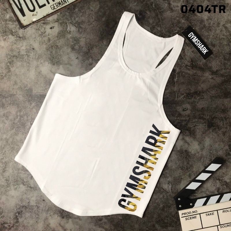 Áo tanktop tập gym nam ,áo 3 lỗ thể thao nam co giãn thấm hút mồ hôi