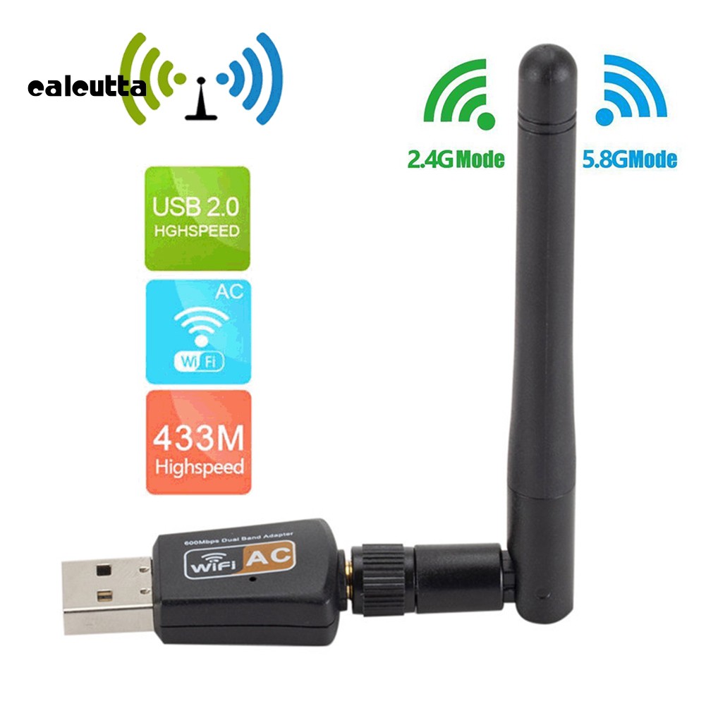 Usb Wifi 2.0 Yel 11ac 600m Cho Windows Pc