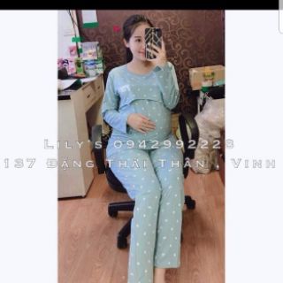 Bộ bầu sau sinh cotton