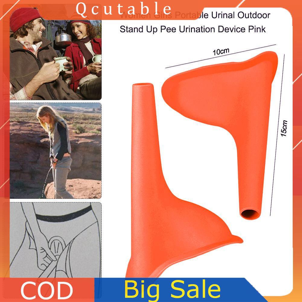 Phễu Đi Tiểu Đứng Cho Nữ 6 Màu Cam