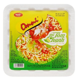 Mì tôm chanh Omni 75g