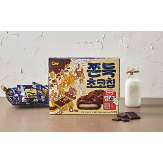 [CW] BÁNH CHOCO NHÂN NẾP DẺO 240G - [청우] 쫀득초코칩 240G