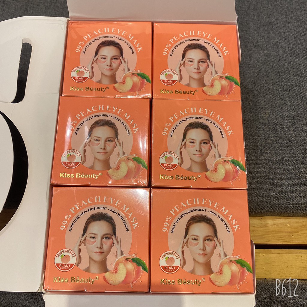 Mặt nạ mắt tinh chất đào colagen B204 | BigBuy360 - bigbuy360.vn