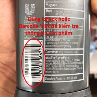 Lăn khử mùi dove for men