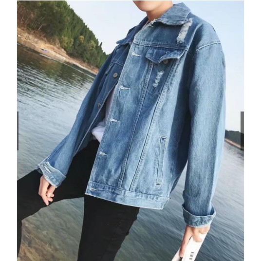 Áo Khoác Bò Jean Thời Trang Năng Động, Cá Tính