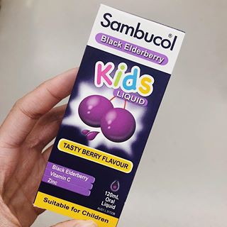 Bill Úc - Sambucol Kids Cold & Flu oral Liquid 120ml mẫu mới