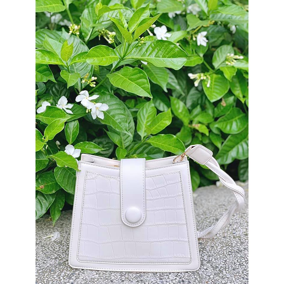 ẢNH THẬT - MS 07 TÚI ĐEO CHÉO VUÔNG CHẤT ĐẸP STYLE HÀN  [SOCHU.BAG]