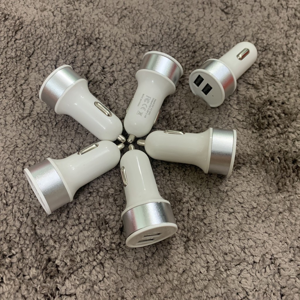 Đầu Sạc 2 Cổng USB Đa Chức Năng Trên Ô Tô 88155 Tổng Kho Sỉ Gia Dụng 88