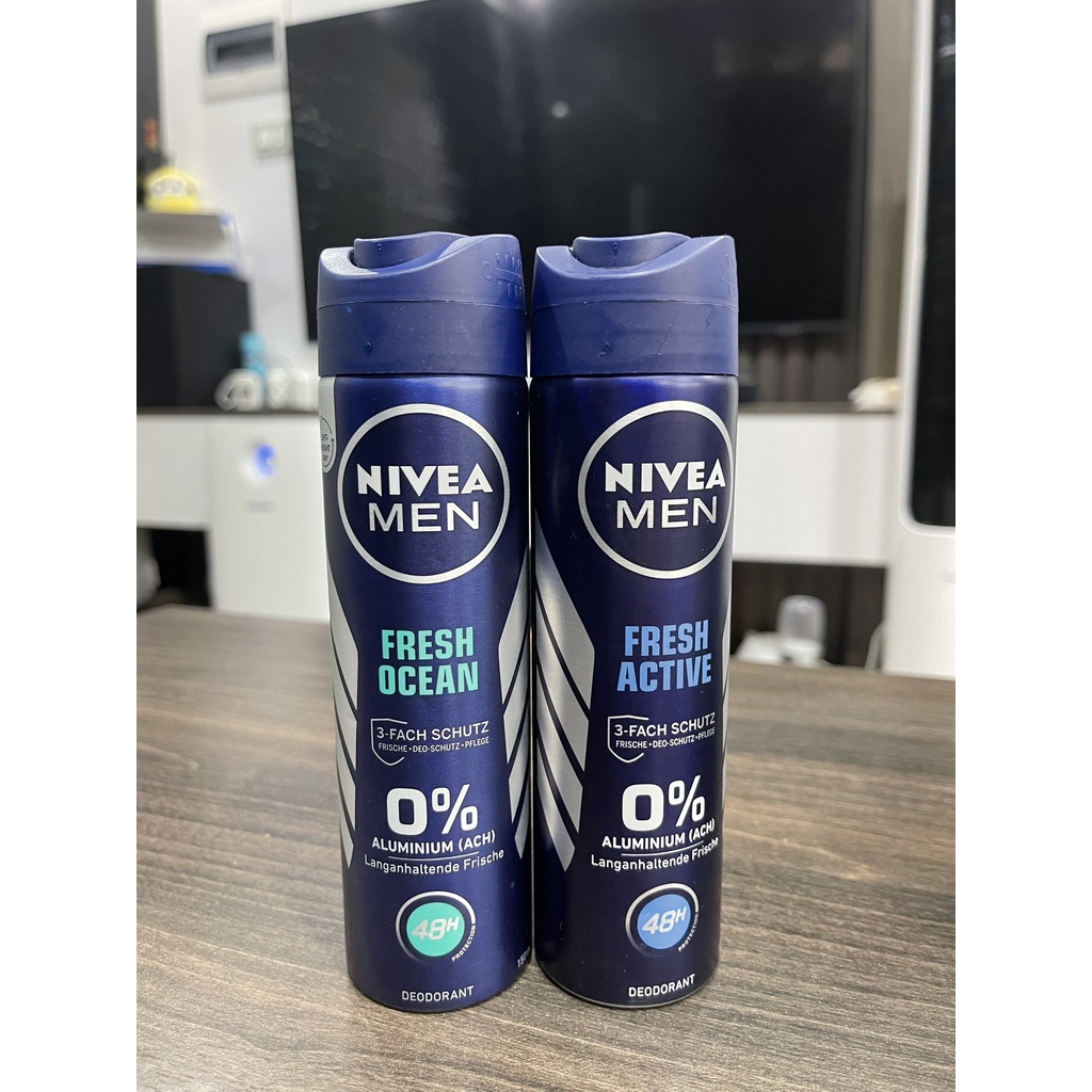 XỊT KHỬ MÙI NIVEA MEN 150ML, HÀNG NỘI ĐỊA ĐỨC