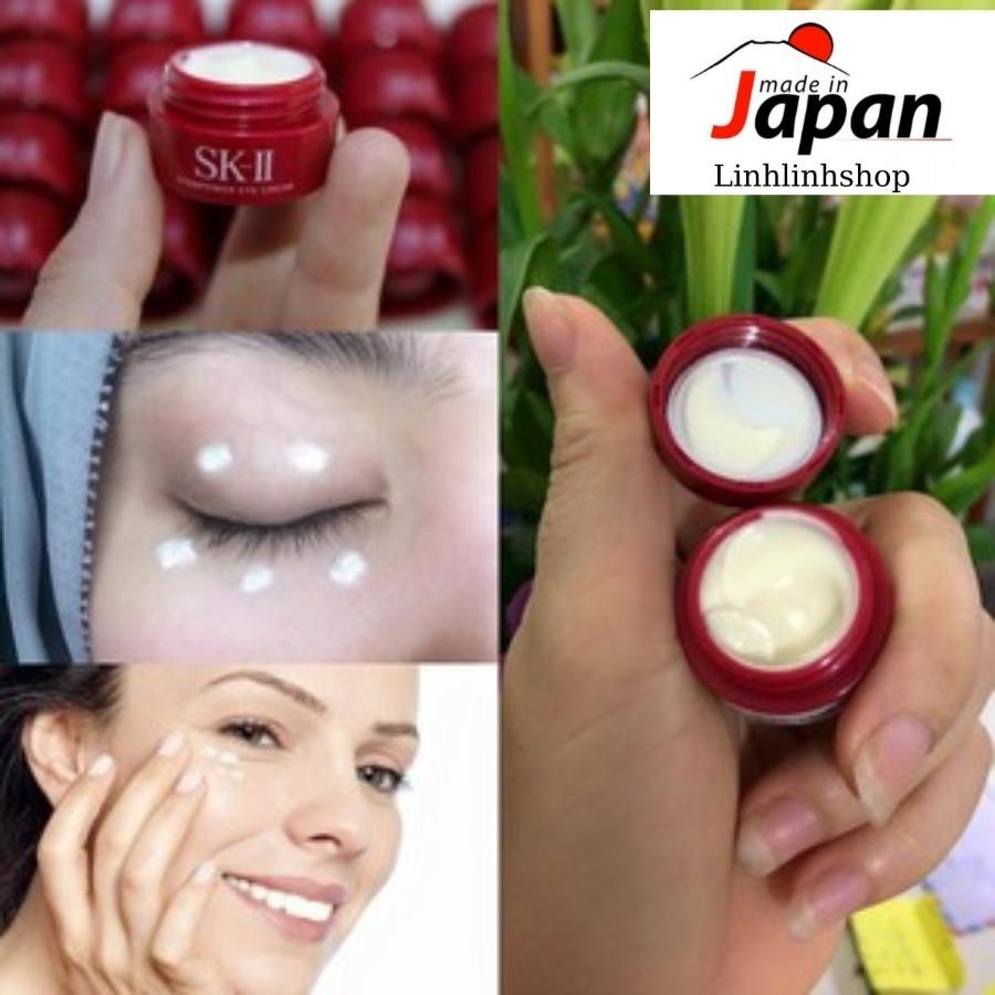 kem mắt skii mini skin power eye cream 2.5g Nhật Bản kem dưỡng ẩm xóa thâm quầng giảm nhăn săn chắc da vùng mắt