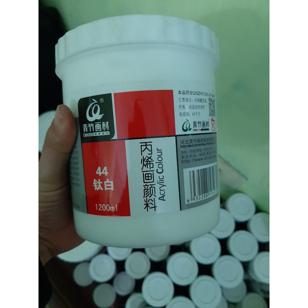 Trắng Acrylic 3D 1200ml