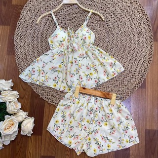 SET BỘ NGỦ 2 DÂY VOAN LỤA CAO CẤP