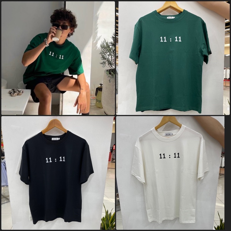 Áo Thun Unisex In 11:11 Chất Liệu Cotton 100%