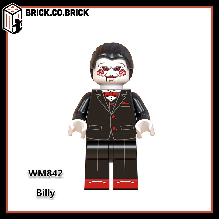 WM6075 - Đồ Chơi Lắp Ráp Mô Hình Sáng Tạo - Minifigure và Non Lego Nhân vật Kinh dị Horror và Thriller