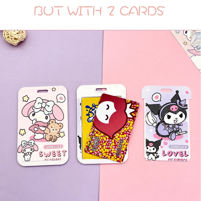 Dây Đeo Thẻ Họa Tiết Hoạt Hình Melody Xinh Xắn