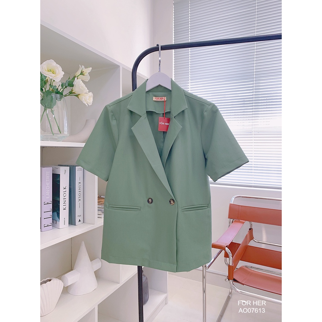 Áo vest FOR HER tay ngắn AO0761