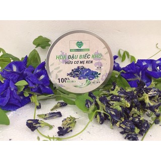 TRÀ HOA ĐẬU BIẾC MẸ KEN-Hũ 50gr Là Hoa Biếc Kép