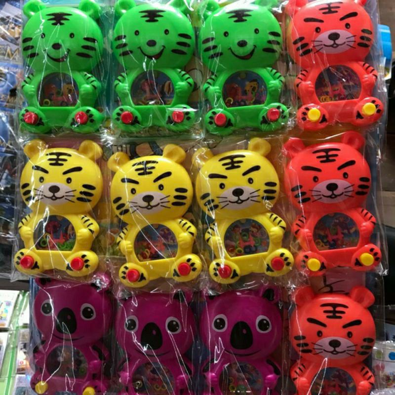 Vỉ 12 cái đồ chơi điện tử bấm nước hình mèo đáng yêu