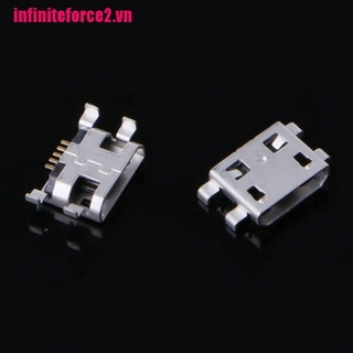 (Force) 10 Giắc Chuyển Đổi Type B Micro Usb 5 Pin Female